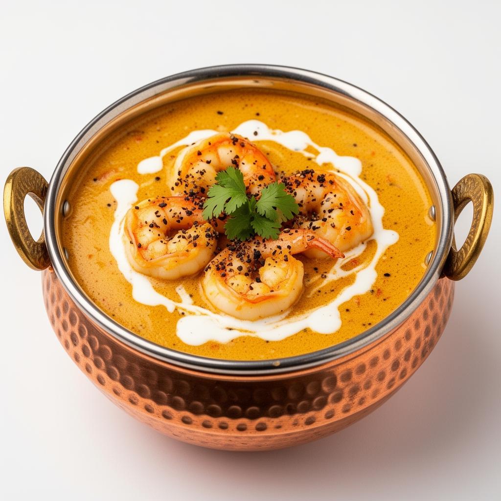 Easy Butter Prawns recipe made with RAIZADA Butter Chicken Kit